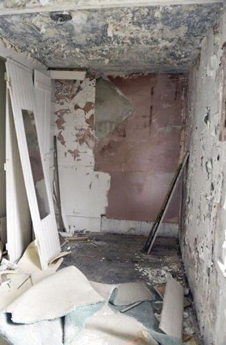 water damage sacristy