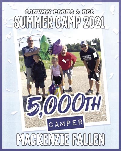 Conway Rec - 5,000th camper