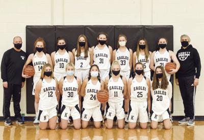 2020-21 Kennett High varsity girls’ basketball team