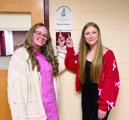 Educators Rising - heading to nationals - Avery Whitelaw and Jillian Howland