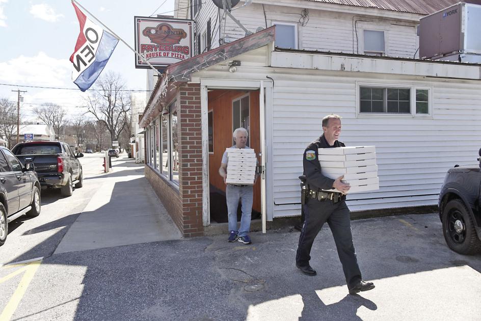 Fryeburg House Of Pizza Says Thank You With Pies Local News Conwaydailysuncom