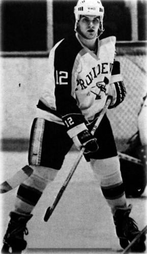 Denis “Ducky” Martin on the ice