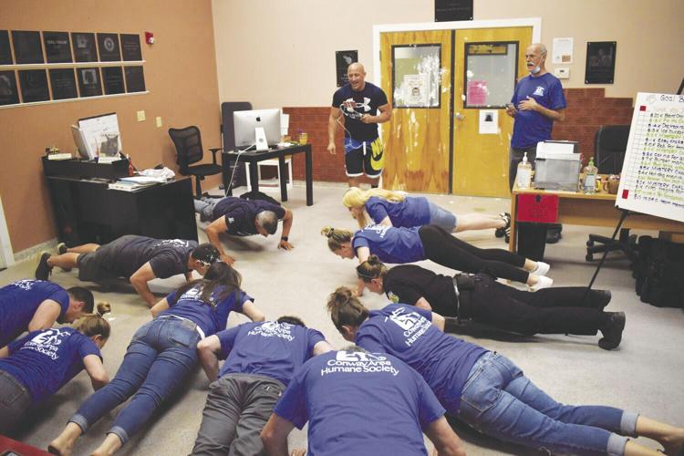 CAHS pushups
