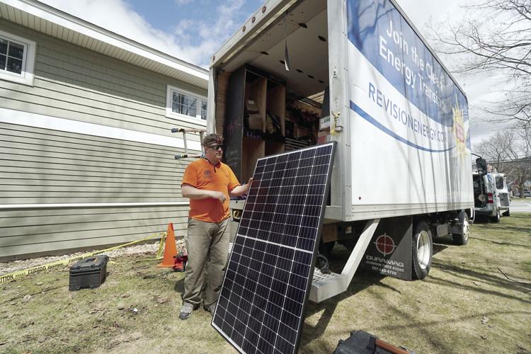 4-21-19 Solar Panels at N Conway community center