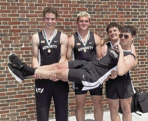 KHS Track - Meet of Champions - boys 4X100 school record