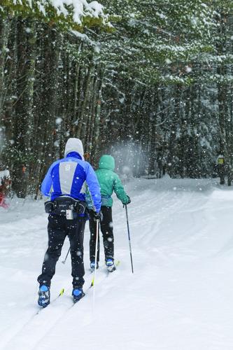 01-26-25 Snowstorm whitaker skiers behind