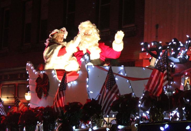 Santa Claus and Mrs. Claus