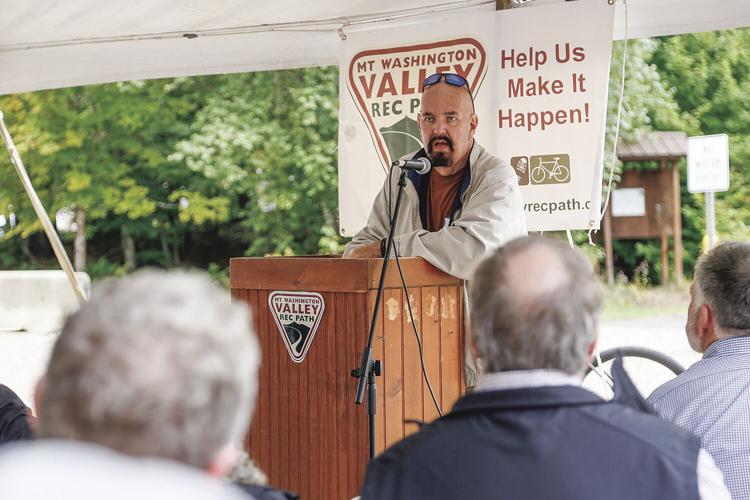 09-12-23 Rec Path Ribbon Cutting colbath talking