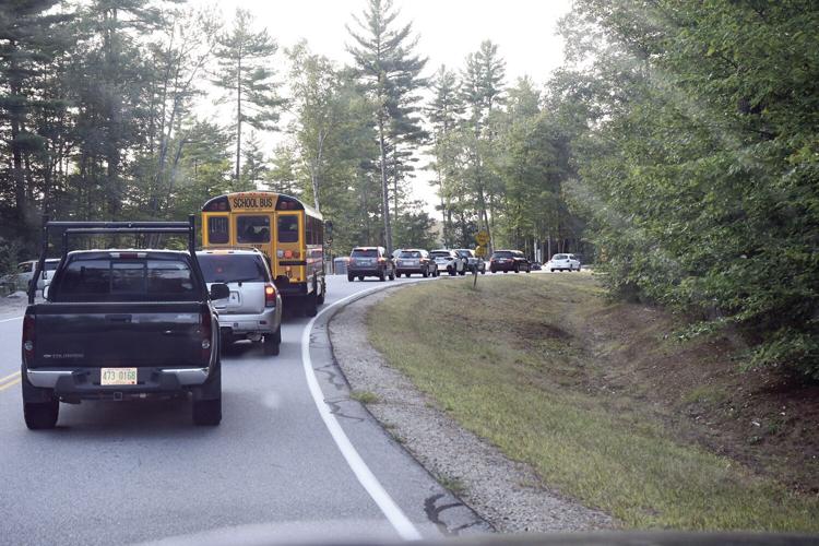 First Day of School - traffic delay at KHS
