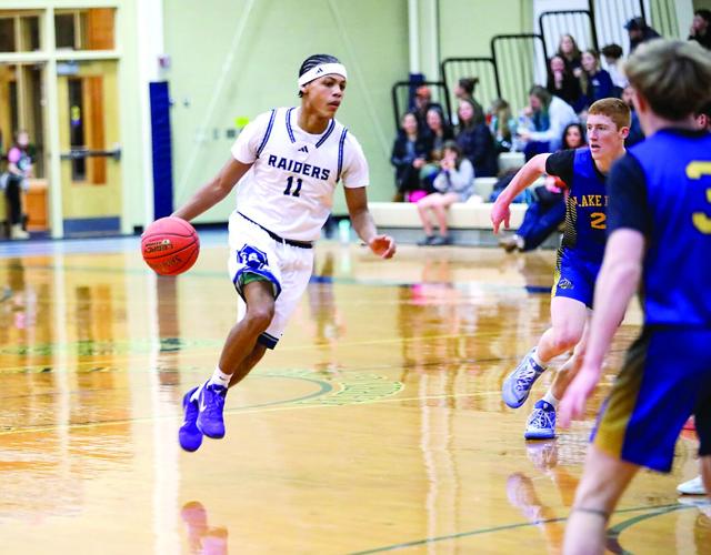 FA Boys Hoop. - Cody Boyd dribble