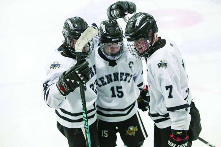 02-28-26 KHS Hockey seniors hug best