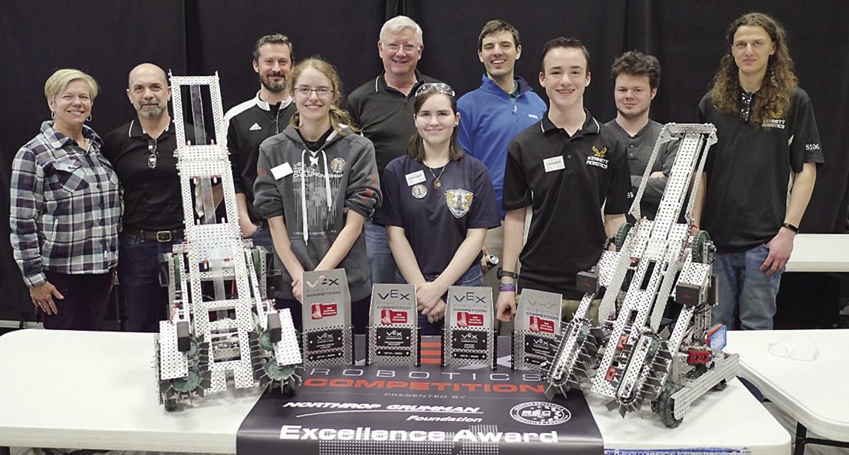 Kennett Qualifies Two Teams For Robotic World Championships Local News Conwaydailysun Com