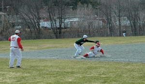 Unearned runs cost Mounties dearly in 7-4 loss