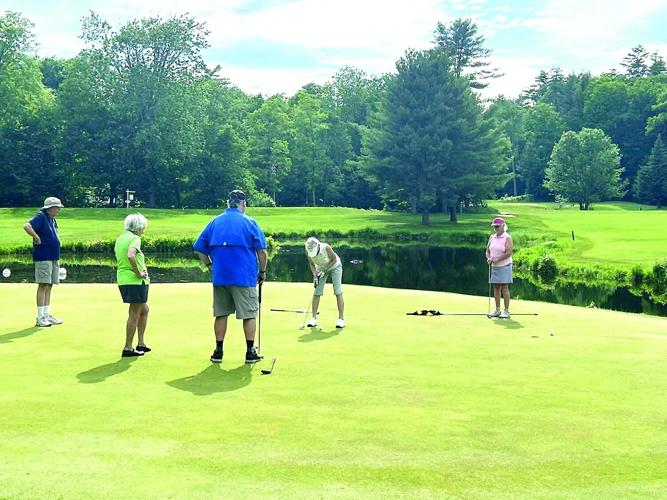 Golf Column - Linderhof - Geese Out putting