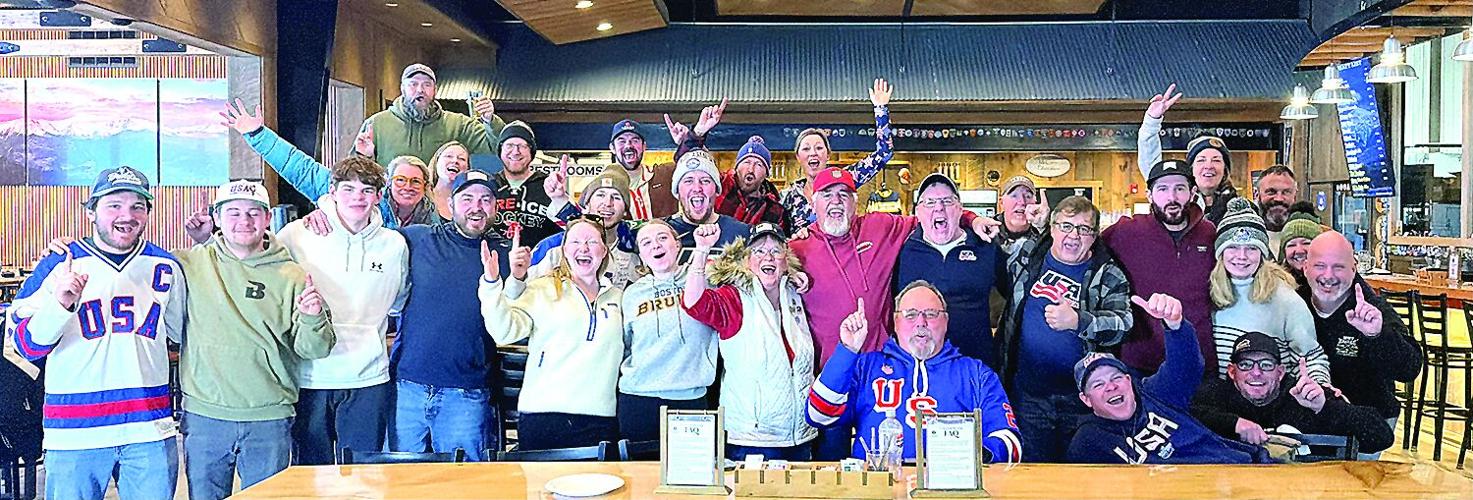 Olympics - Linda and Mike King - Tuckerman watch party