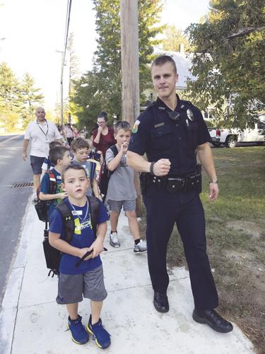 School Resource Officer Adam Voelbel in 2018