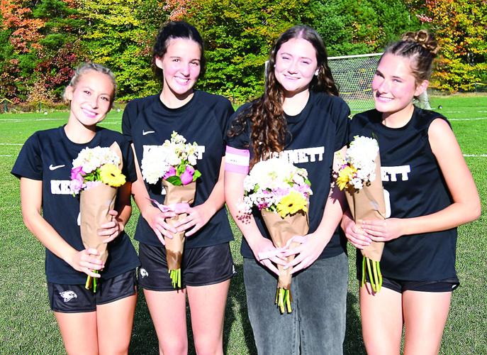 KHS Girls Soccer - Senior Day - Group of four