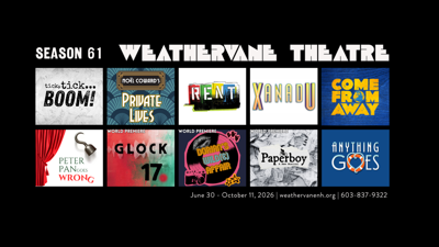 Season 61 starts this year at the Weathervane