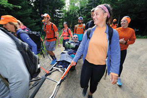 Poor summit weather forces 'Plan B' for Sunrise Ascent