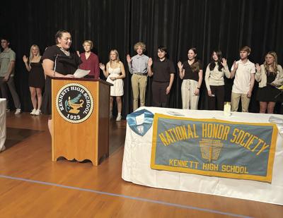 Kennett National Honor Society Induction - oath