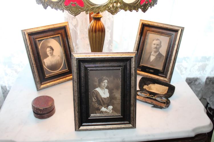 Charles Libby his wife and their daughter Joyce Ray