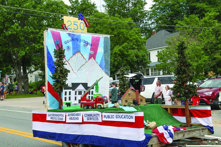 07-04-26 Fourth Parade Bartlett local dems float