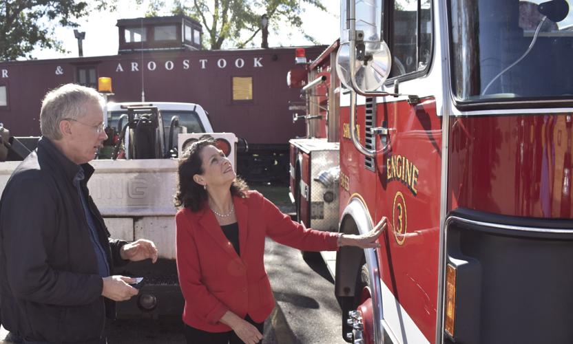 Molly Kelly fire truck