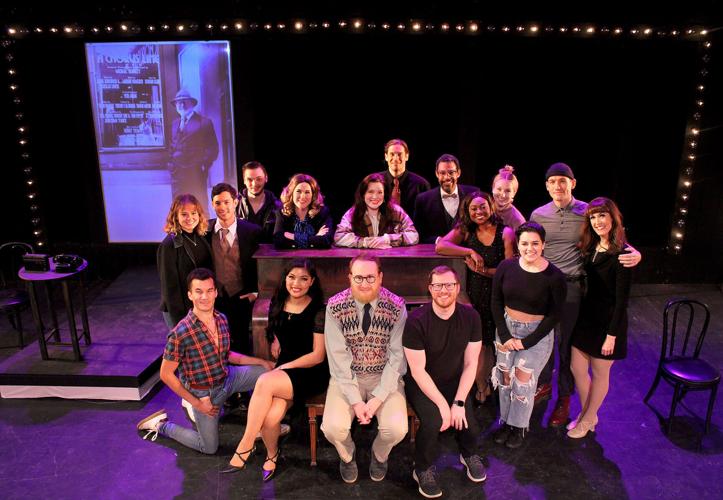 Cast members of Weathervane productions of "A Class Act"