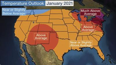 January to be warm