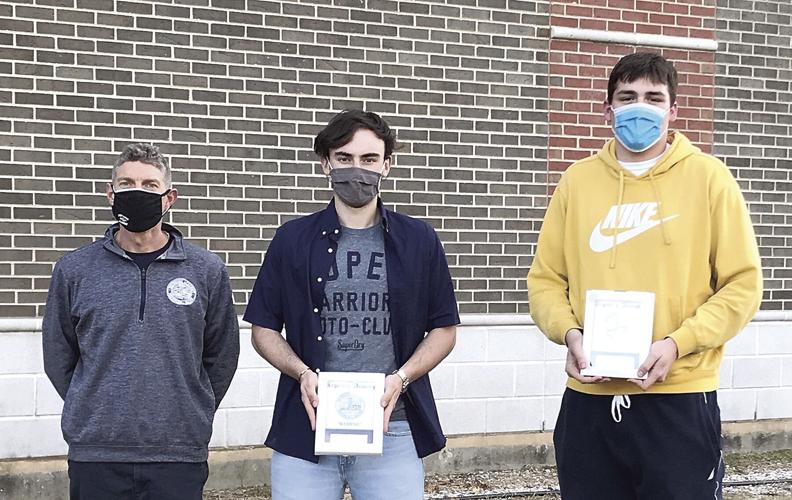 FA Winter Sports Awards - Sedge Saunders with Eloi Terricabra and Will Hallam 2