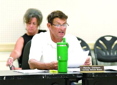 Conway School Board - later school start - Randy Davison