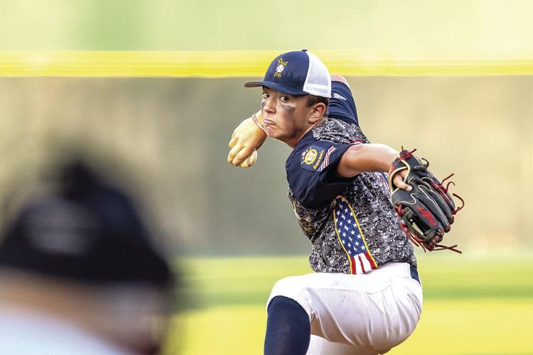 Post 36 wins Junior American Legion title - Jacob Brown pitching
