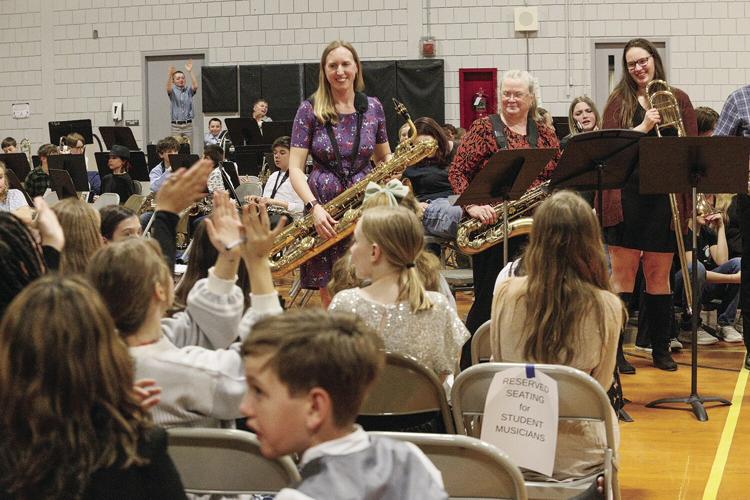 03-26-24 Louis Fuchs teachers kids cheering