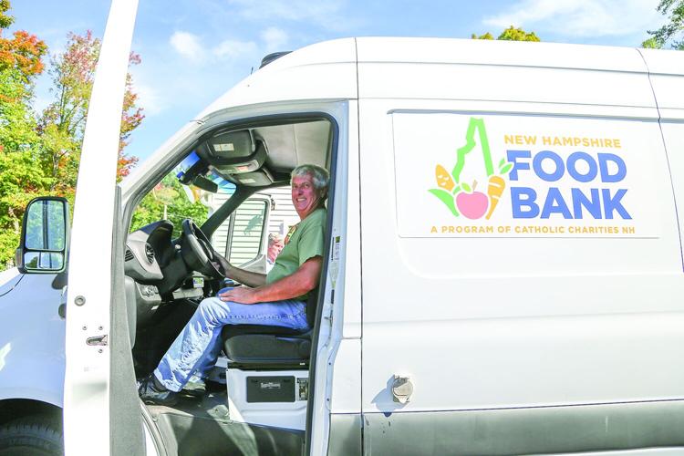 09-25-26 Food Pantry Van volunteer behind wheel
