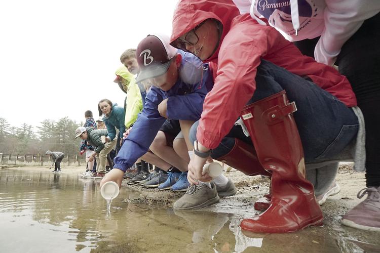 5-2-19 Pine Tree fish release