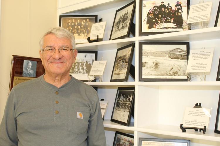 Walter Nadeau, vice president of the Berlin & Coos County Historical Society