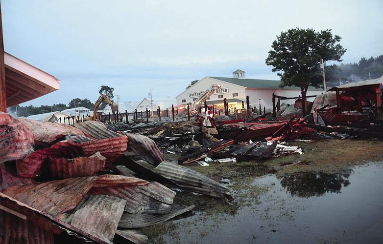 Fryeburg Fairground fire