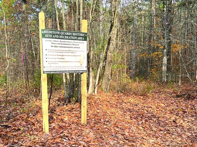 Wheel Family Fun - The Tale of Jack - Redstone Quarry sign