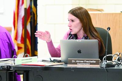 Conway School Board - $2.2m cut - Aimee Frechette