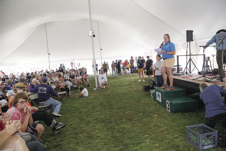 08-17-24 Bicycle Hillclimb announcing wide