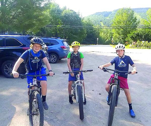 Wheel Family Fun - Summer mountain biking opportunities - three young riders
