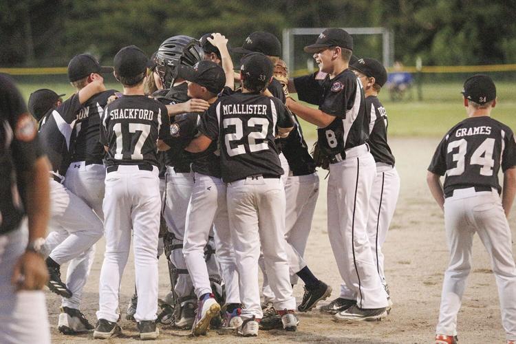06-27-22 Cal Ripken U12 Championship group celebrating