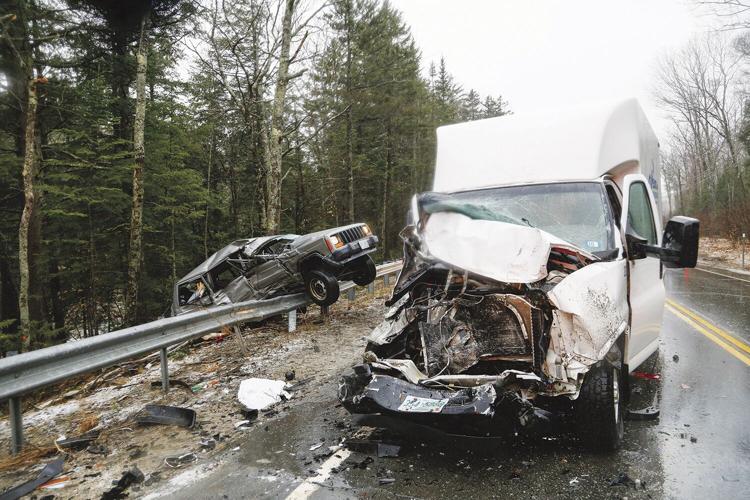 04-19-22 Jackson Accident damaged vehicles