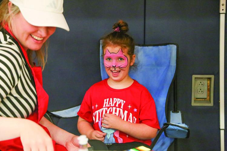 06-26-26 Fryeburg 250 Celebration face paint smiles