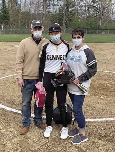 KHS softball - senior day - Amirah Daugherty