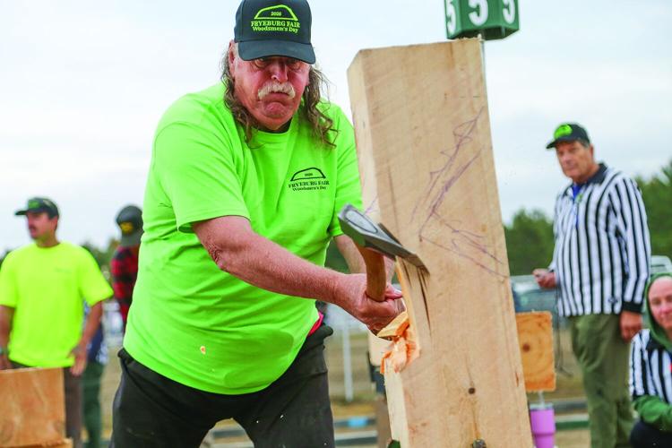 10-05-26 Fryeburg Fair woodsmens standing block tight