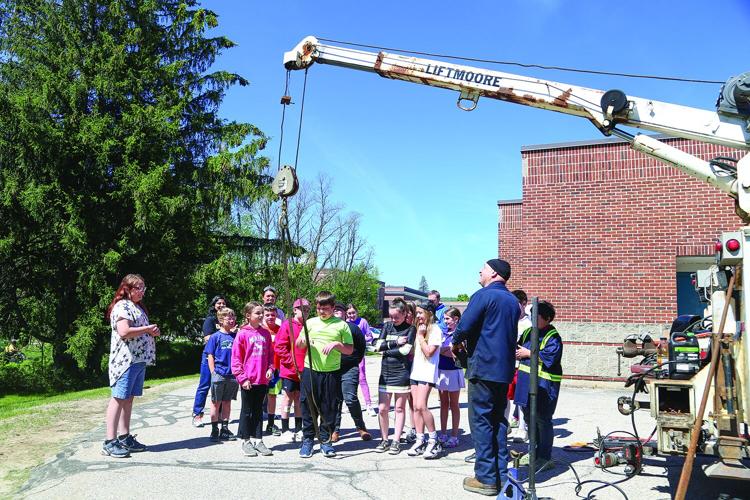 05-22-26 Conway Career Day crane wide