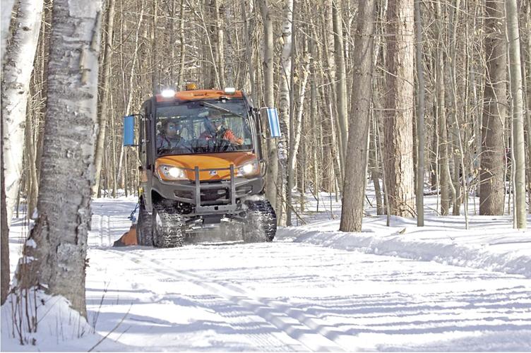 Nordic Tracks - Mount Washington Valley Ski Touring Foundation's small groomer
