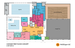 Conceptual plans for the White Mountain Aquatic and Fitness Complex unveiled