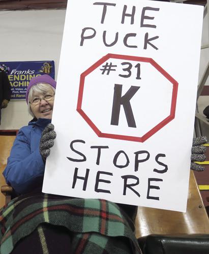 Berlin girls hockey - loyal fan